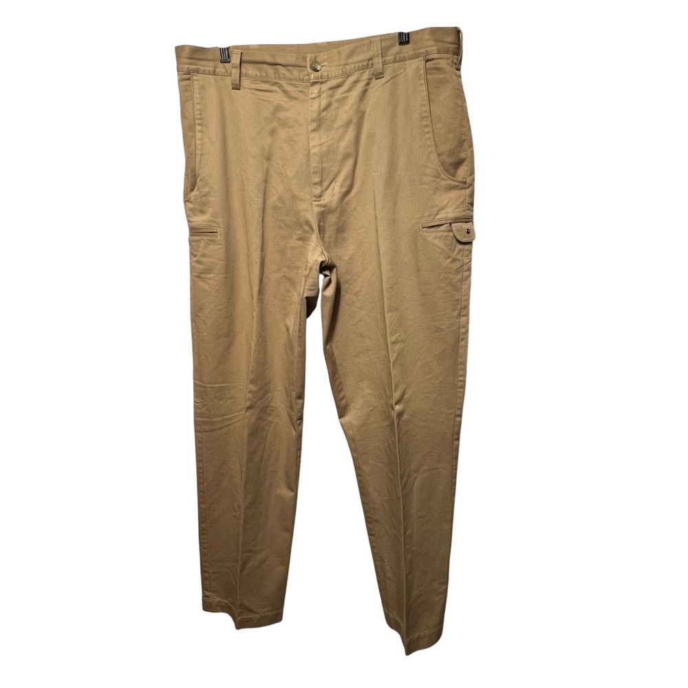 Callaway Golf‎ Sport Men's Size 34 Beige Cotton Blend Cargo Pants